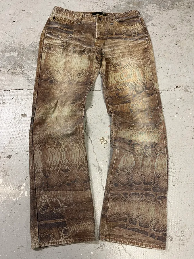 SS2005 Cavalli Sahara Snake Pant - Image 10