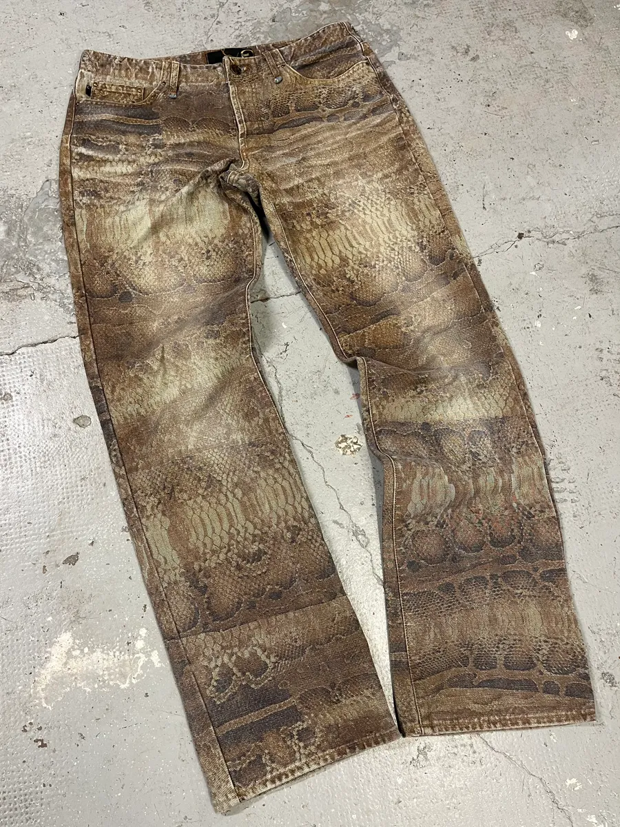 SS2005 Cavalli Sahara Snake Pant - Image 5