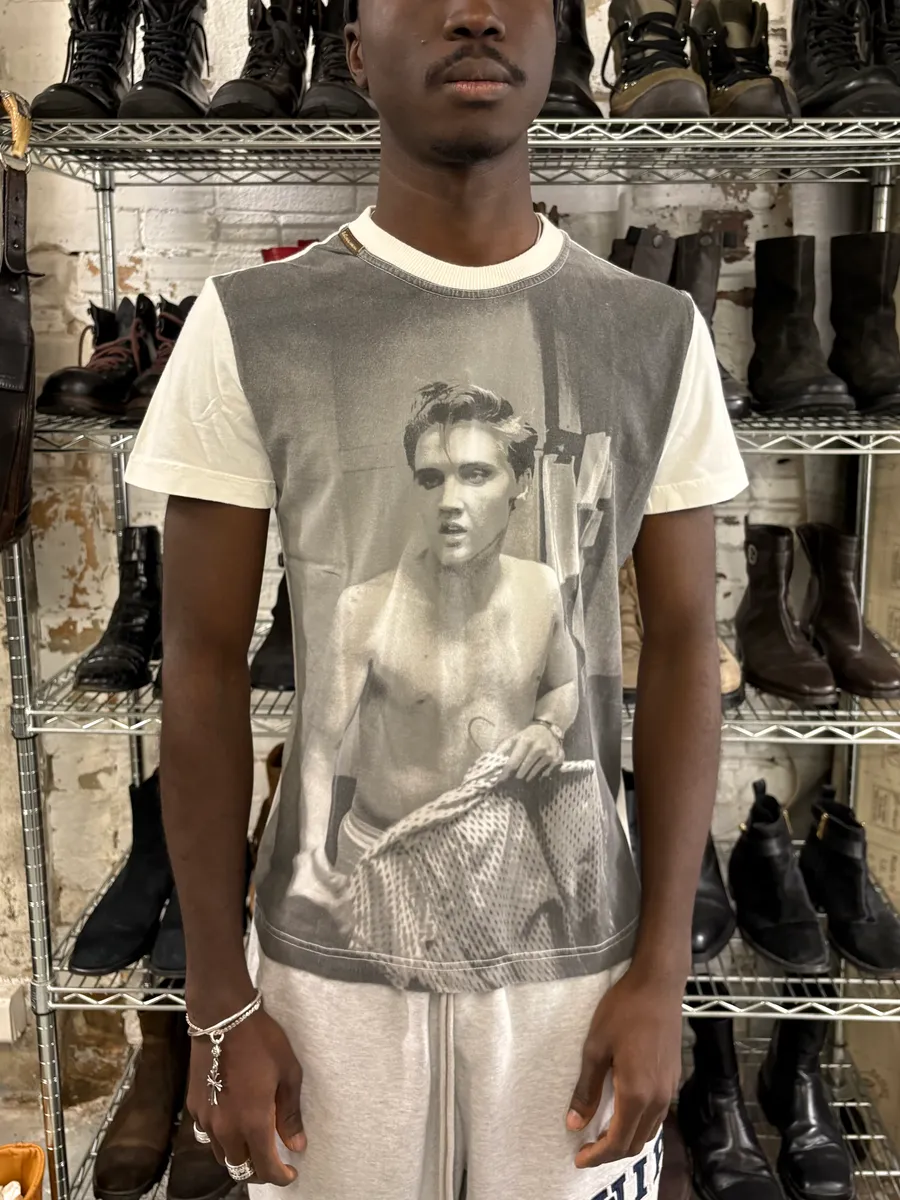 SS2005 Dolce & Gabbana Grey & White Young Men T-Shirt - Image 3