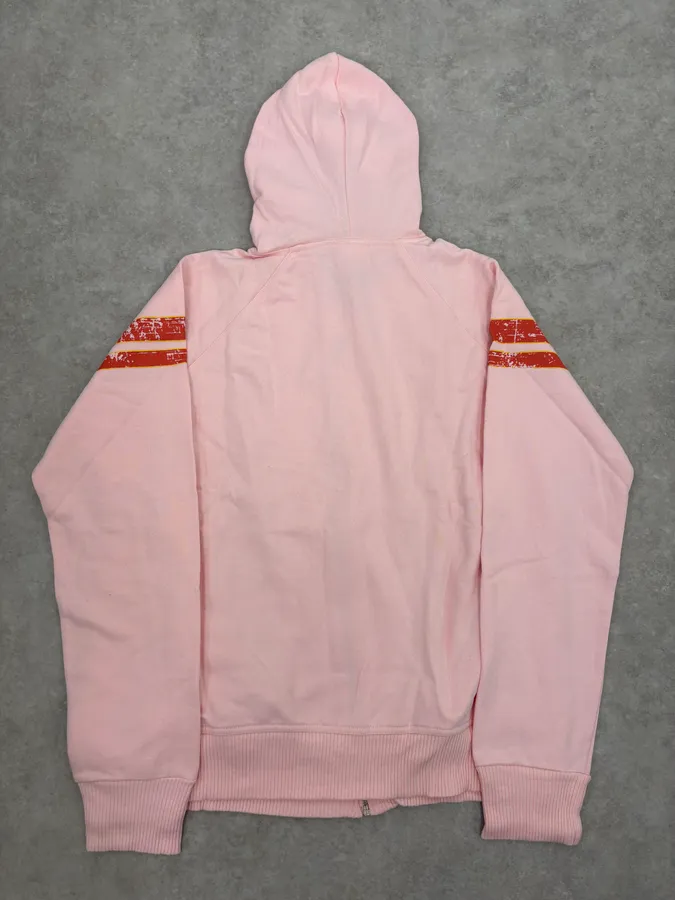 SS2005 Dolce & Gabbana Hawaian Faded Pink Zip-up Hoodie - Image 6