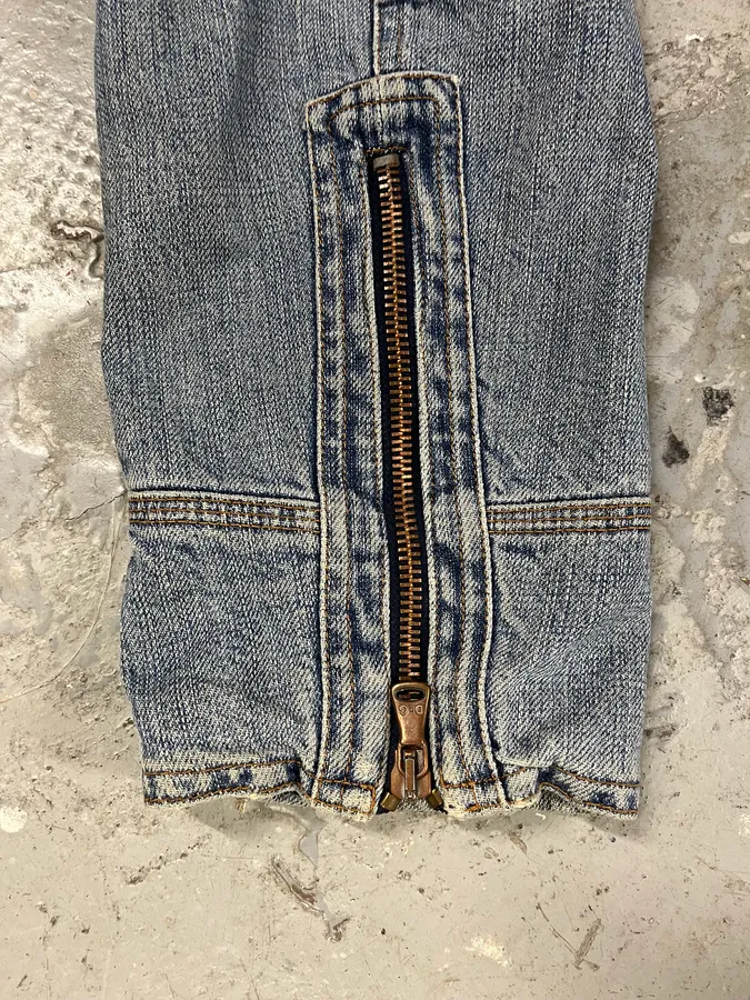 SS2005 Dolce & Gabbana Racer Denim Jacket - Image 11