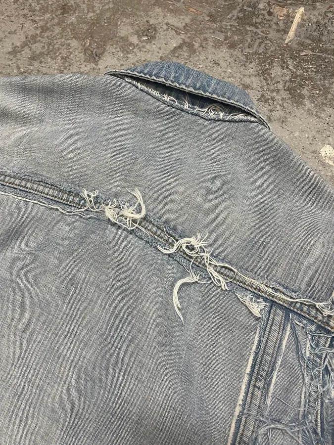 SS2005 Maison Margiela x H&M Reversed Denim Jacket Re-Edition - Image 8
