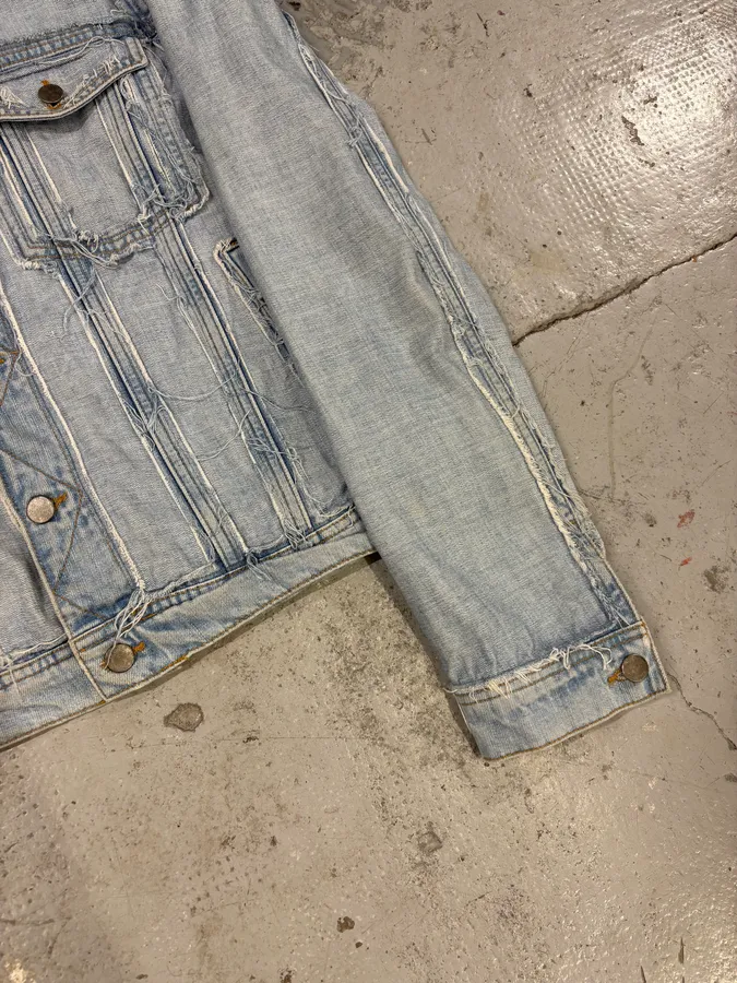 SS2005 Maison Margiela x H&M Reversed Denim Jacket Re-Edition - Image 8