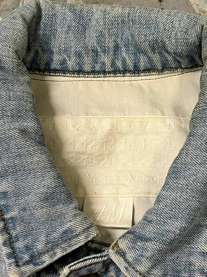SS2005 Maison Margiela x H&M Reversed Denim Jacket Re-Edition - Image 9
