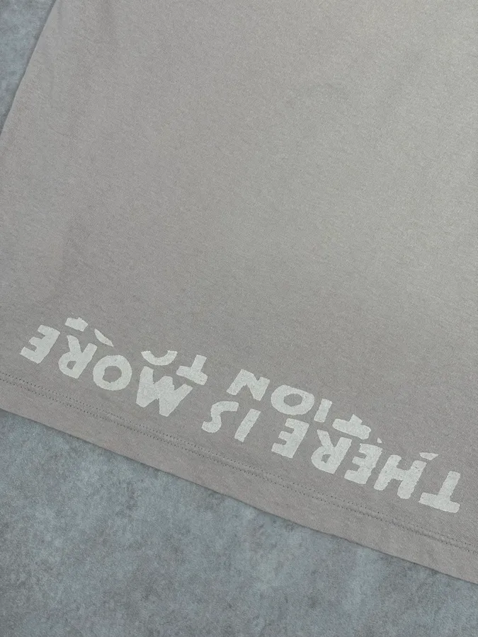 SS2005 Maison Martin Margiela Poem V Neck Grey T-Shirt - Image 7