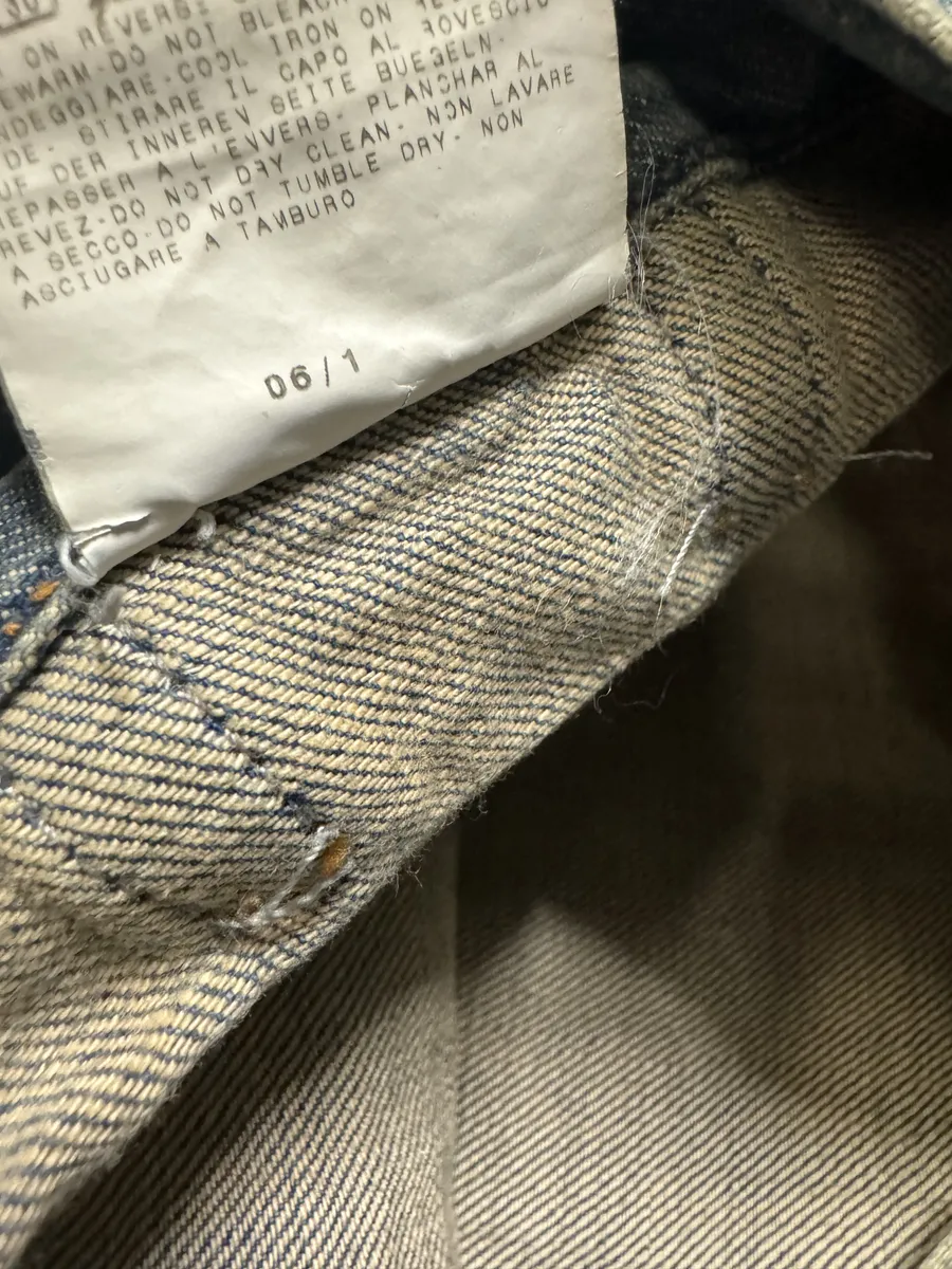 SS2006 Cavalli Cargo Gun Multi Pockets Cowboy Denim Jeans - Image 8