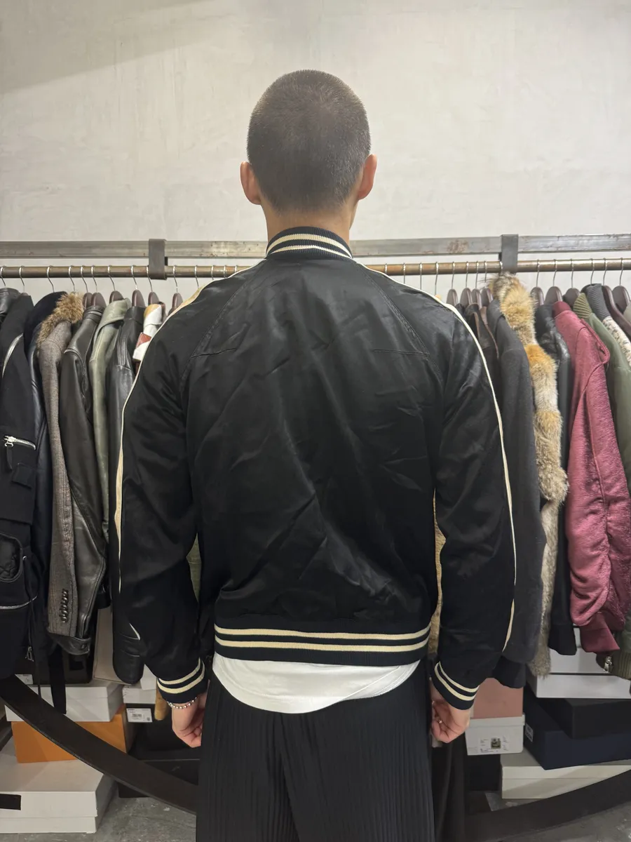 SS2006 Dior Black Bomber Jacket by Hedi Slimane - Image 5