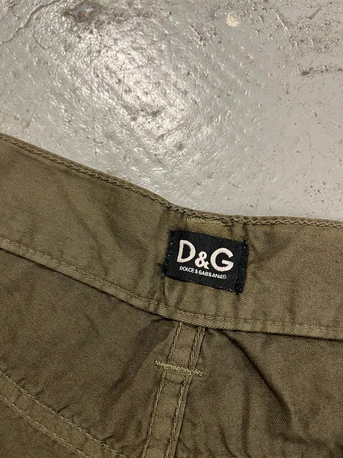 SS2006 Dolce & Gabbana Gradient Green & Yellow Pants - Image 10
