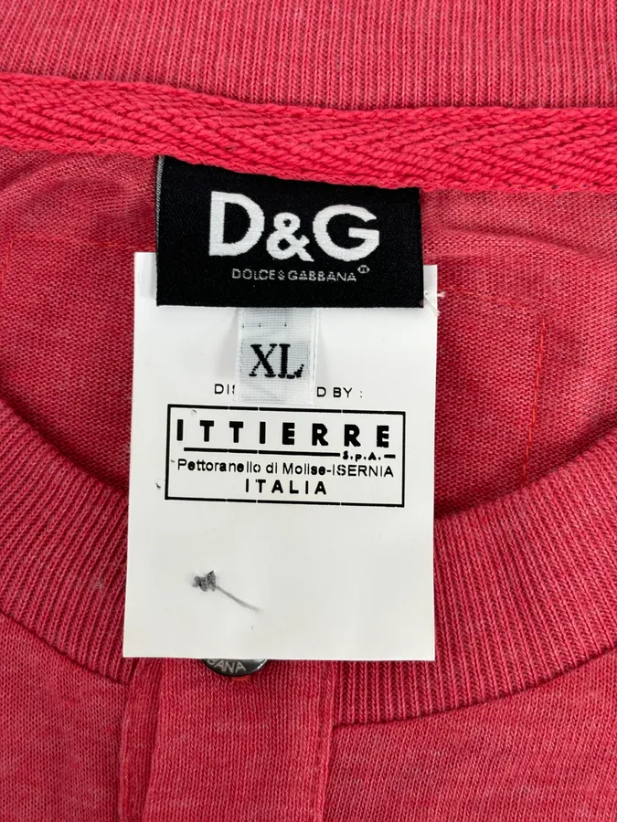 SS2006 Dolce & Gabbana “High Spirits 75” Graphic Henley Shirt - Image 8