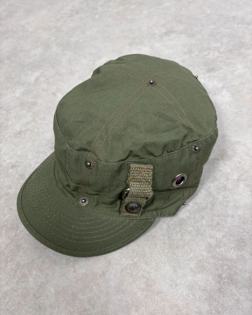 SS2006 Dolce & Gabbana Khaki Green Cargo Cap