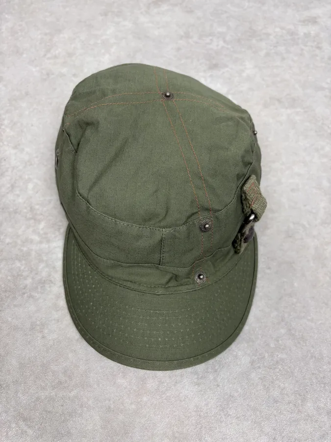 SS2006 Dolce & Gabbana Khaki Green Cargo Cap - Image 4
