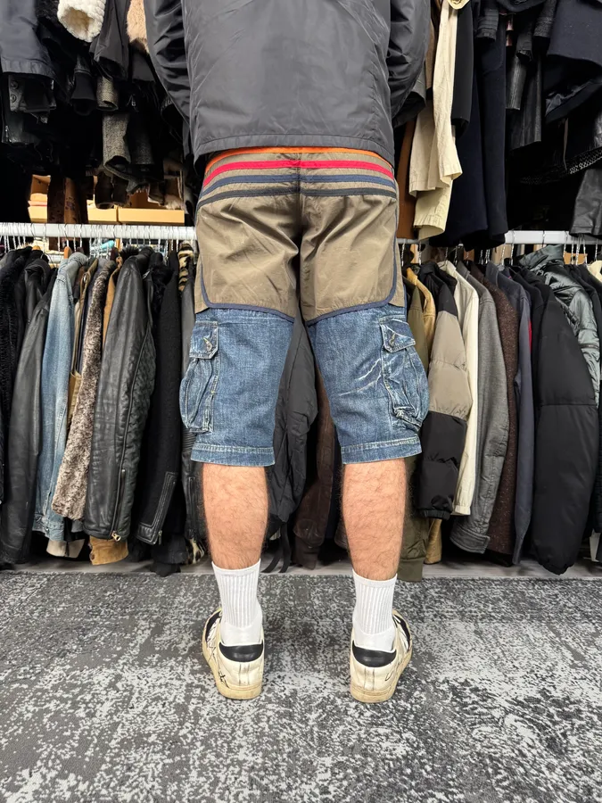 SS2006 Dolce & Gabbana Swimwear Denim Cargo Shorts - Image 6