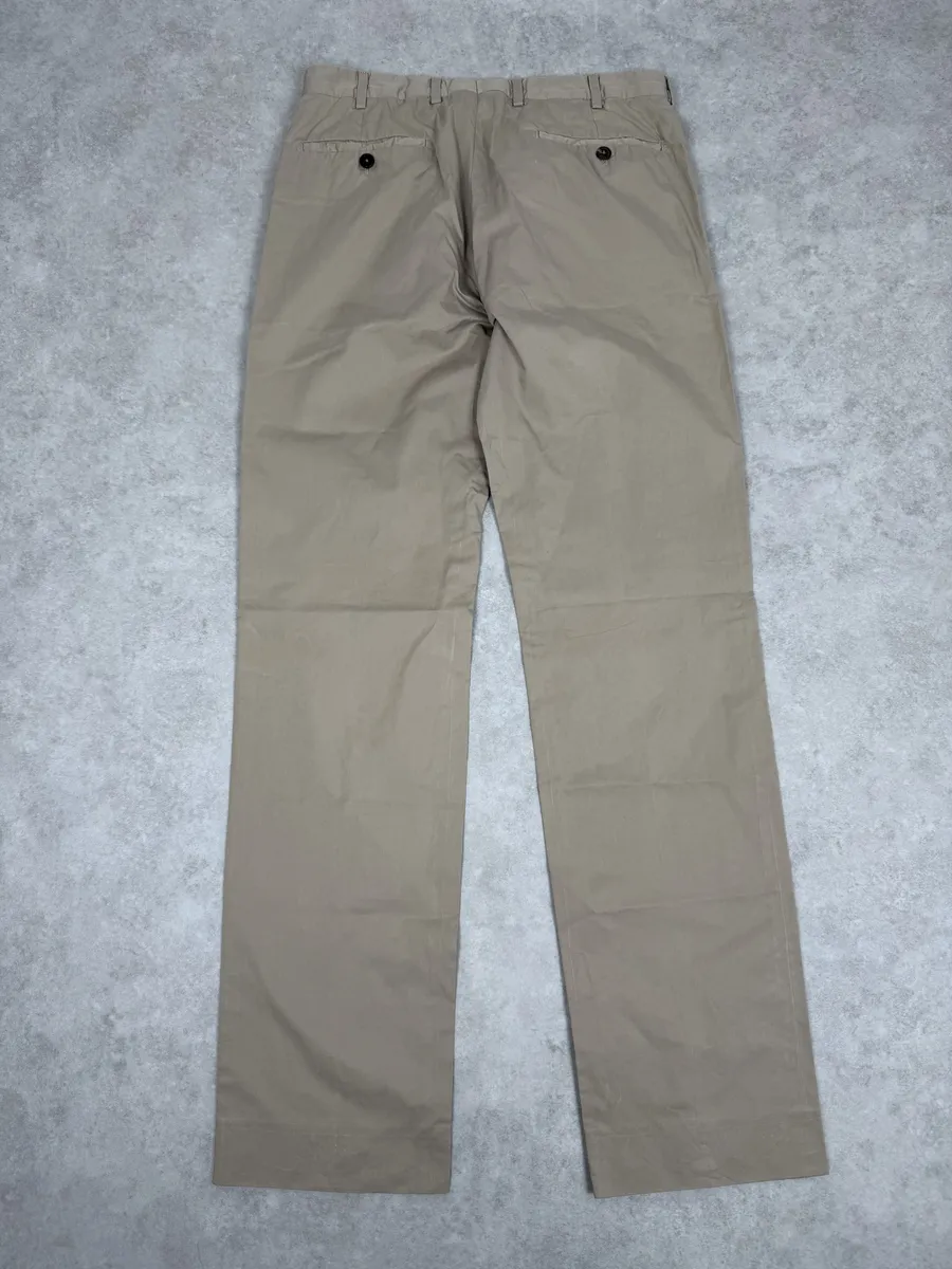SS2006 Prada Beige Straight Chino Pants - Image 2