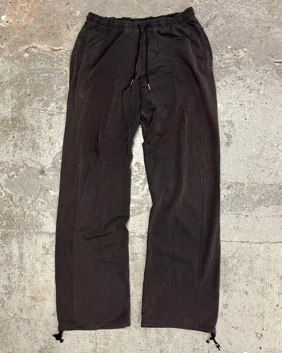 SS2006 Yohji Yamamoto Y-3 Adidas Faded Black Sweatpant