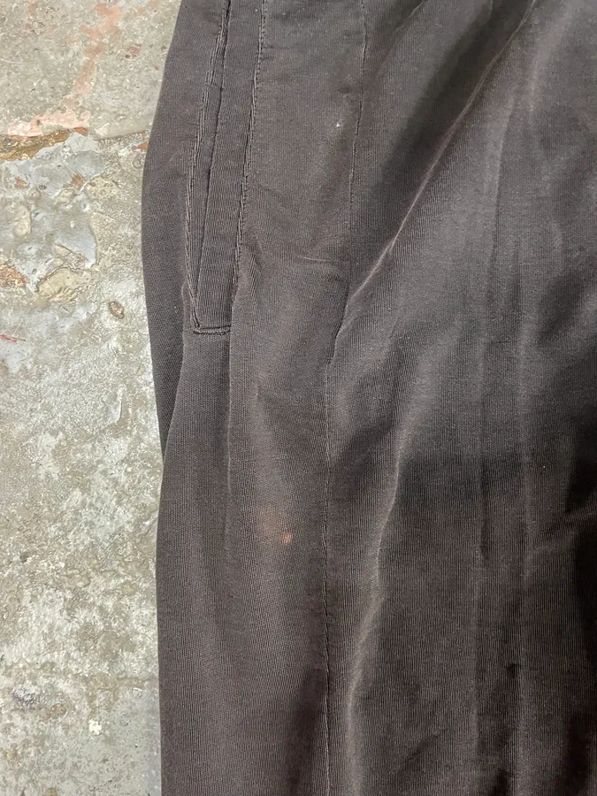 SS2006 Yohji Yamamoto Y-3 Adidas Faded Black Sweatpant - Image 10