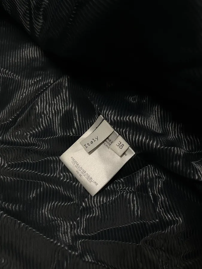 SS2007 Balenciaga Grey Nylon Metallic Jacket - Image 12