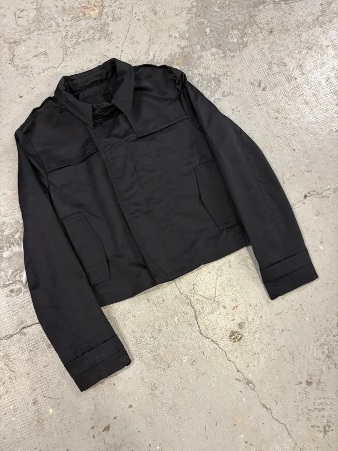 SS2007 Givenchy Navy Contemporary Minimalist Naval Jacket - Image 4