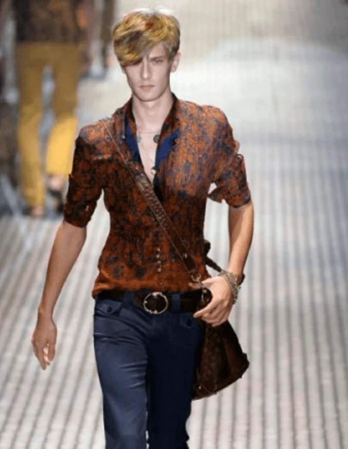 SS2007 Gucci Black Buckle Leather Belt by Frida Giannini - Image 2