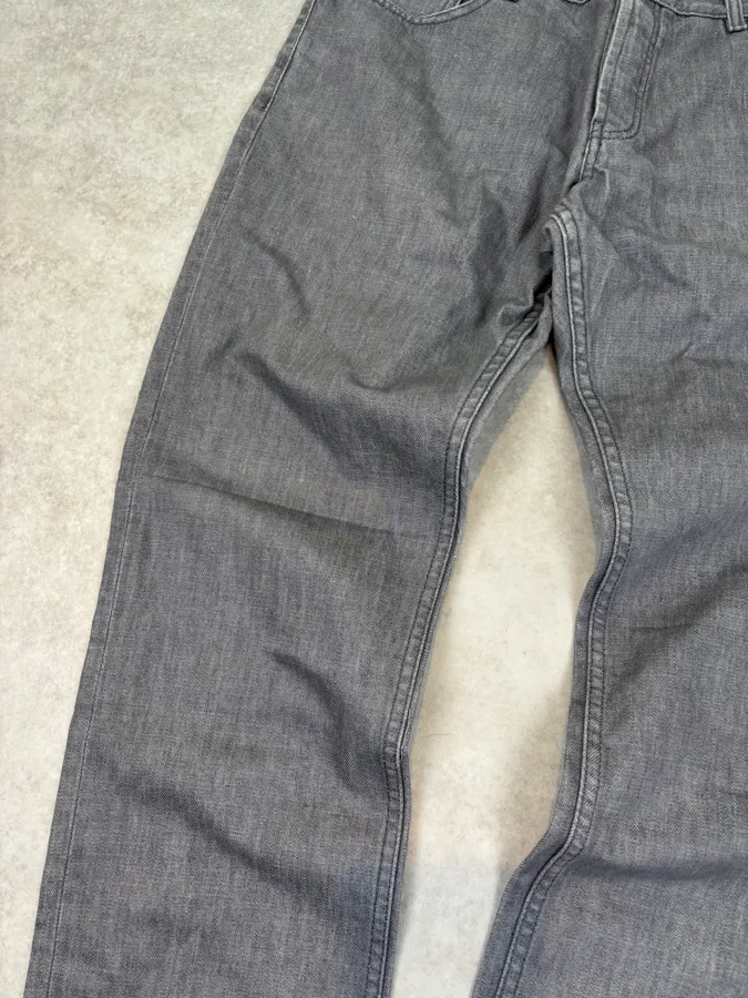 SS2007 Prada Cozy Grey Denim Jeans - Image 10
