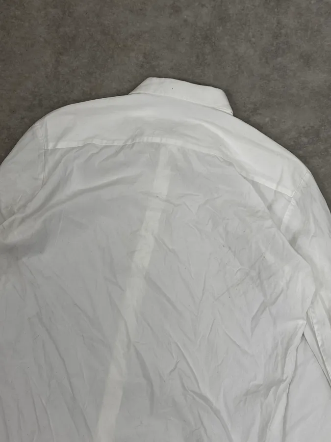 SS2008 Acne Studios White Minimalist Classy Shirt - Image 6