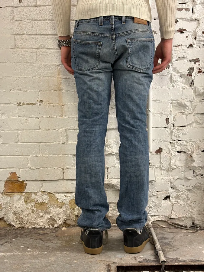 SS2008 Gucci Blue Denim Jeans By Frida Giannini - Image 4