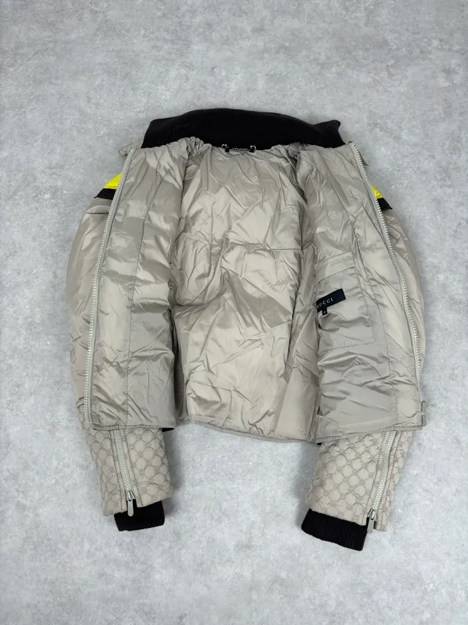 SS2008 Gucci GG Monogram Technical Ski Jacket by Frida Giannini - Image 7