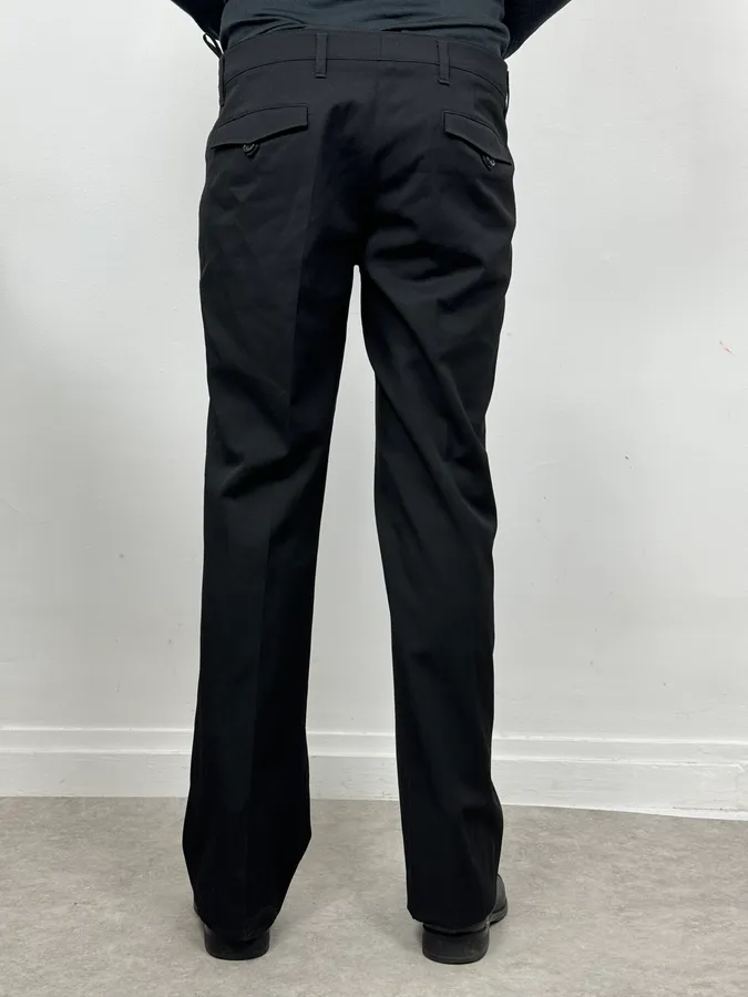 SS2008 Prada Black Tailored Pants - Image 3
