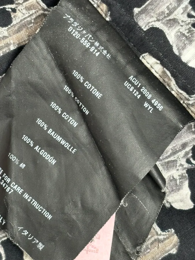 SS2008 Prada Vintage Camera Print Short Sleeve Shirt - Image 10