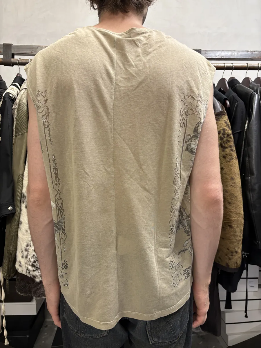 SS2009 Balenciaga Camel Contemporary Tank Top - Image 4