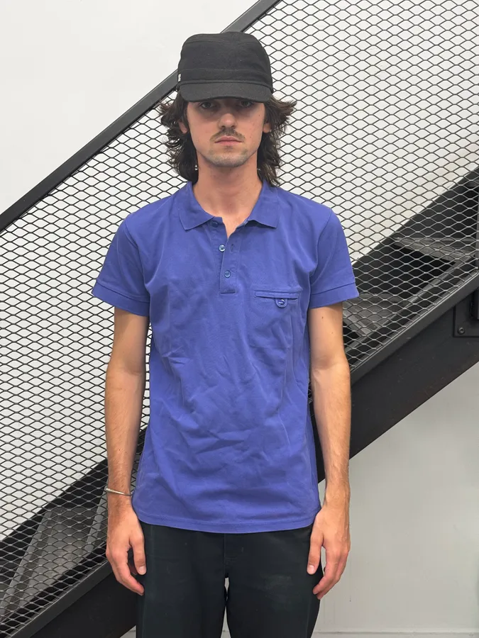 SS2009 Dior Blue Cargo Polo by Kris Van Assche - Image 2