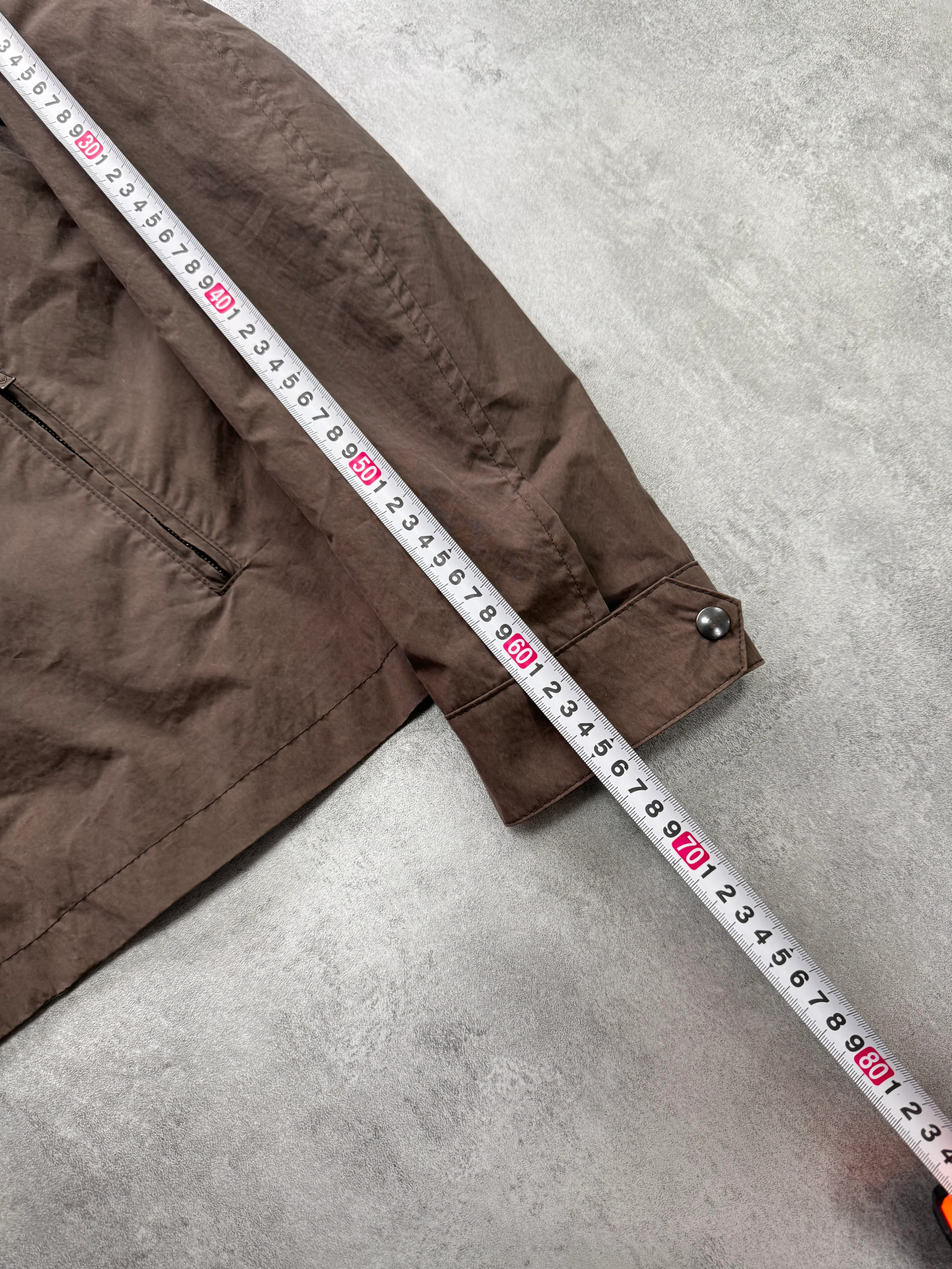 SS2009 Emporio Armani Minimalist Brown Jacket - Image 7