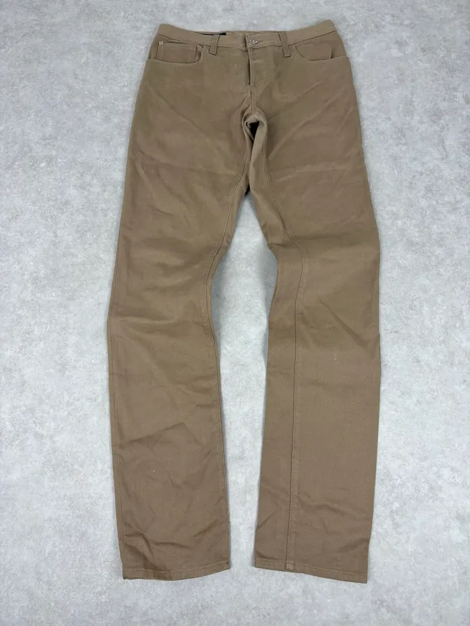 SS2009 Gucci Beige Classy Slim Pants