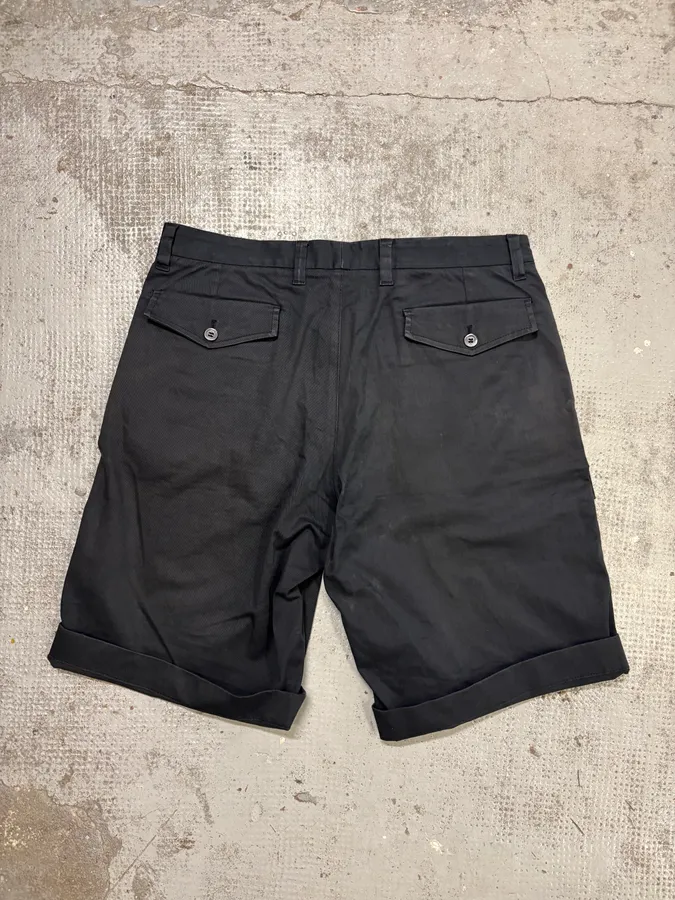 SS2009 Gucci Black Multi Pockets Cargo Shorts - Image 5