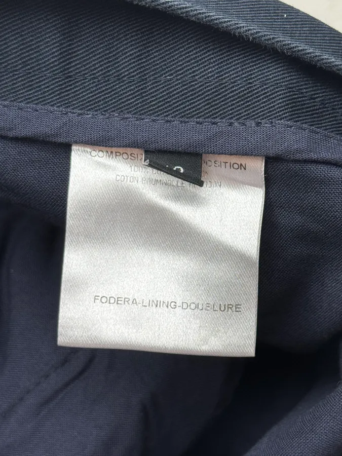 SS2009 Gucci Navy Silver Medal Chinos Pants by Frida Giannini - Image 14