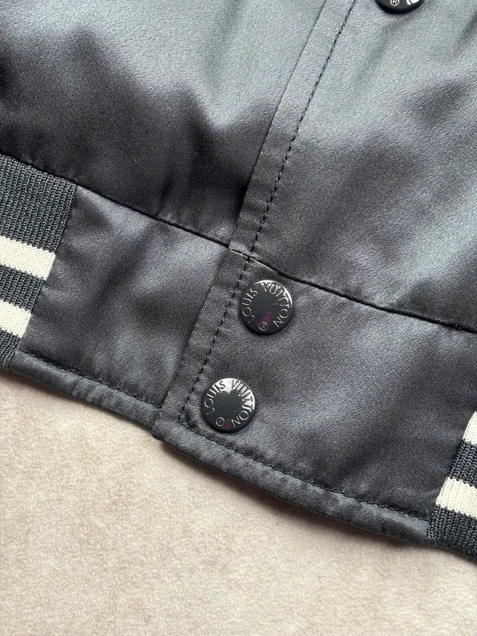 SS2009 Louis Vuitton Navy Teddy Light Jacket - Image 10