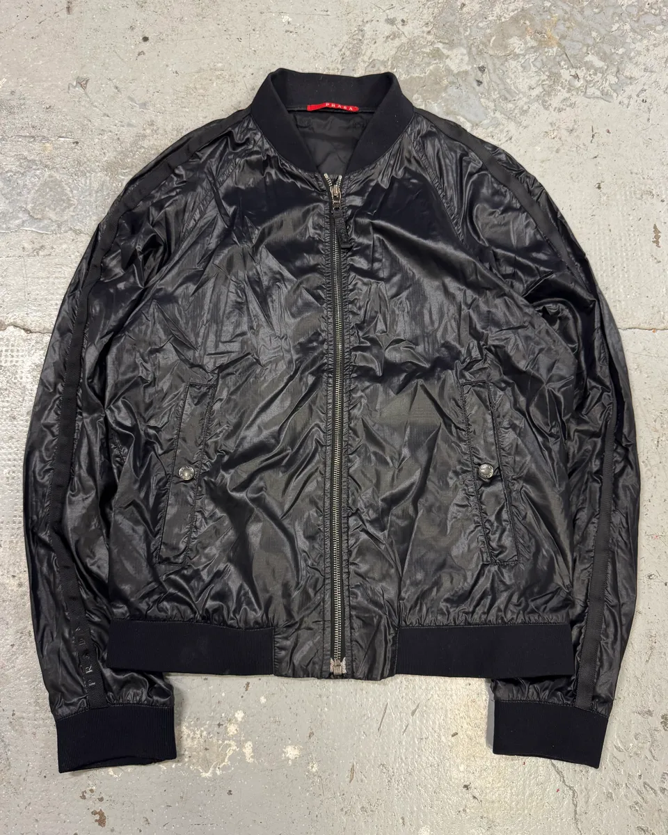 SS2009 Prada Black Nylon Light Jacket