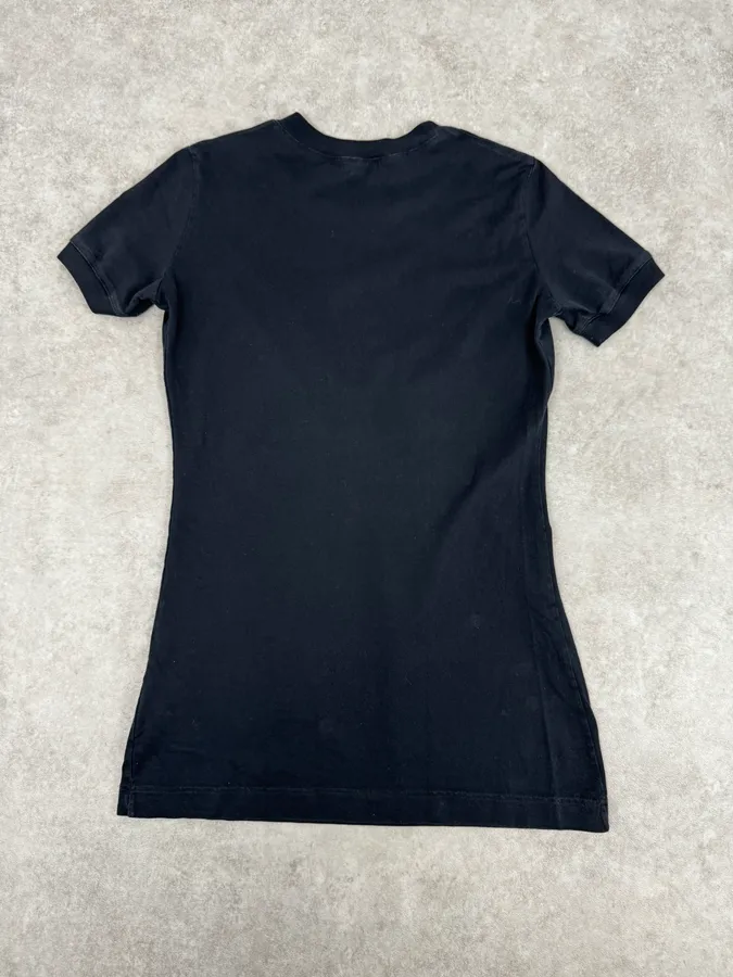 SS2010 Dolce & Gabbana Black Monica Bellucci T-Shirt - Image 4