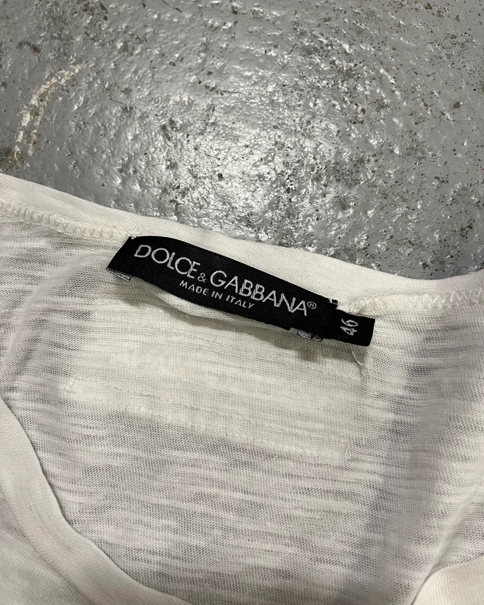 SS2010 Dolce & Gabbana White Marilyn Monroe T-Shirt - Image 10