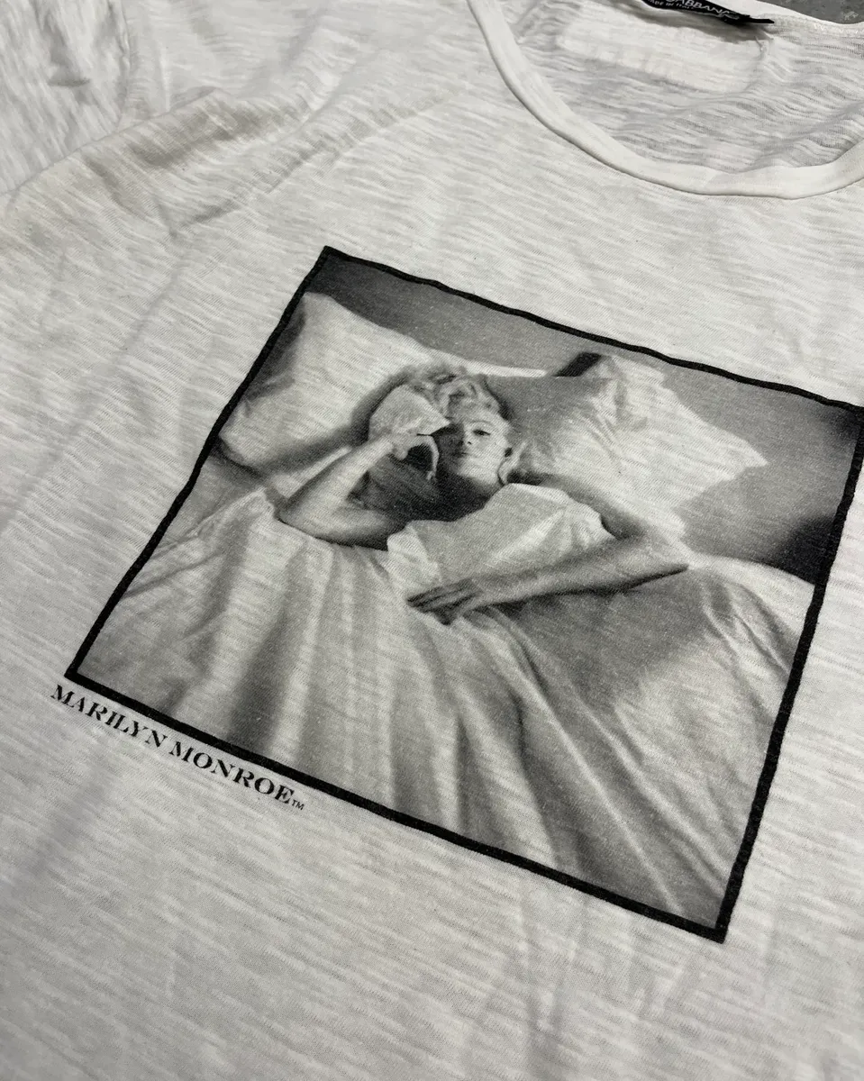 SS2010 Dolce & Gabbana White Marilyn Monroe T-Shirt - Image 6