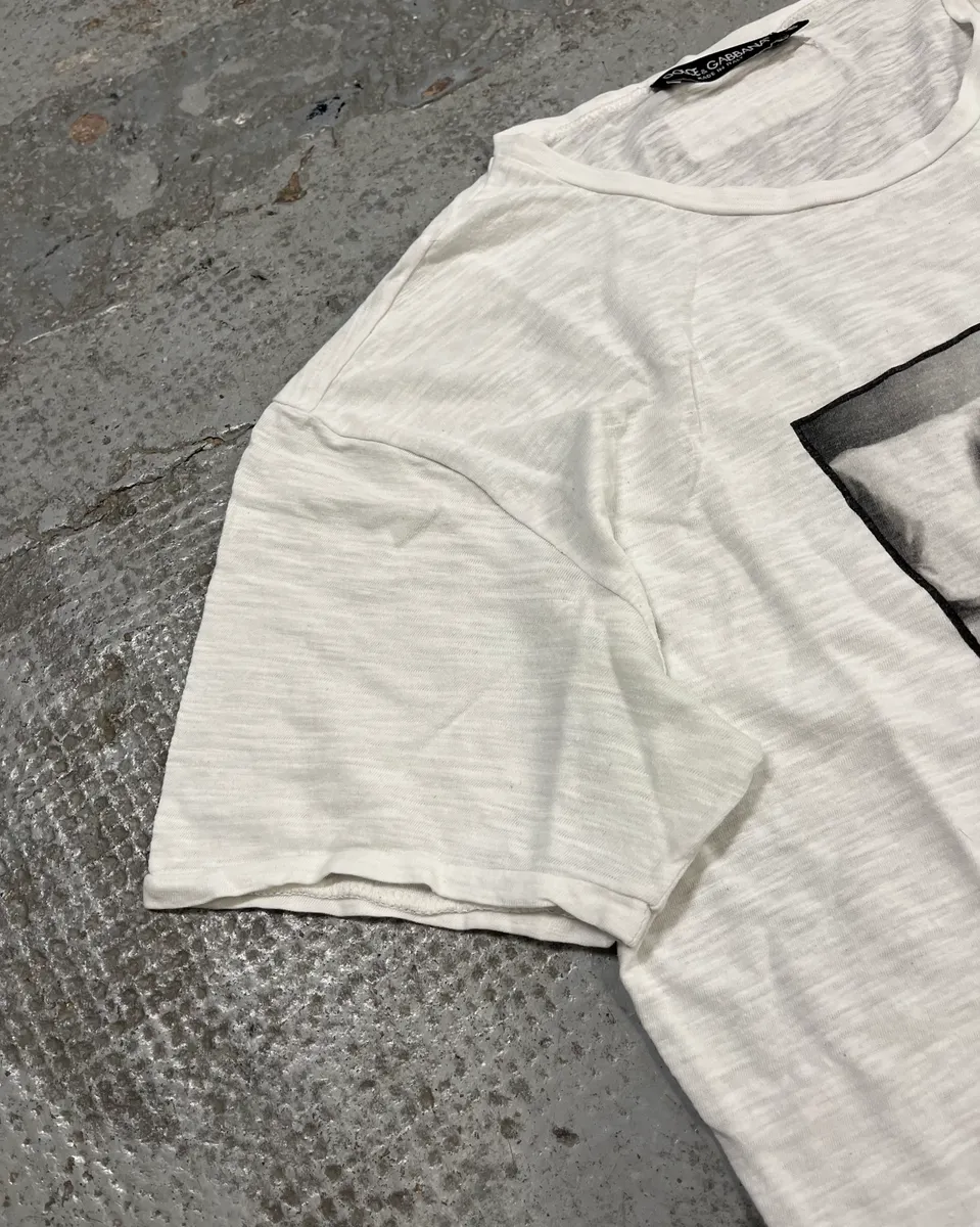 SS2010 Dolce & Gabbana White Marilyn Monroe T-Shirt - Image 7