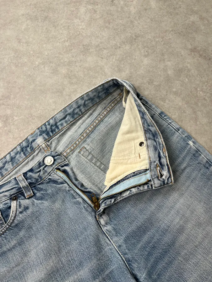 SS2010 Gucci Light Blue Denim Embroidered Jeans by Frida Giannini - Image 10