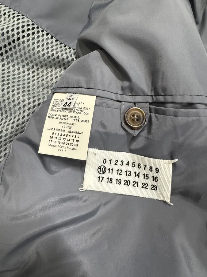 SS2010 Maison Margiela Grey Avant-Garde Astro Jacket - Image 9