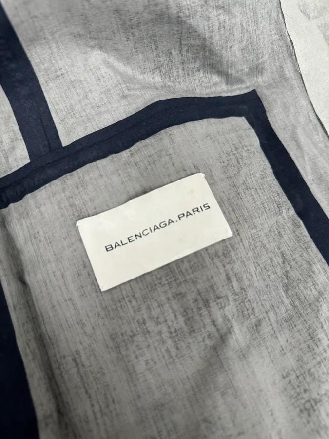 SS2011 Balenciaga Long Premium Buttoned Officer Jacket - Image 10