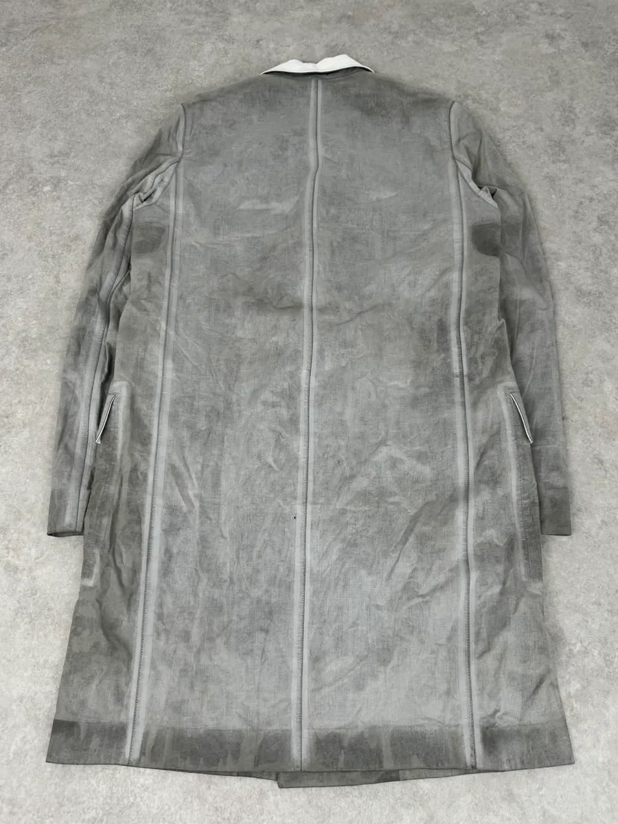 SS2011 Balenciaga Long Premium Buttoned Officer Jacket - Image 7