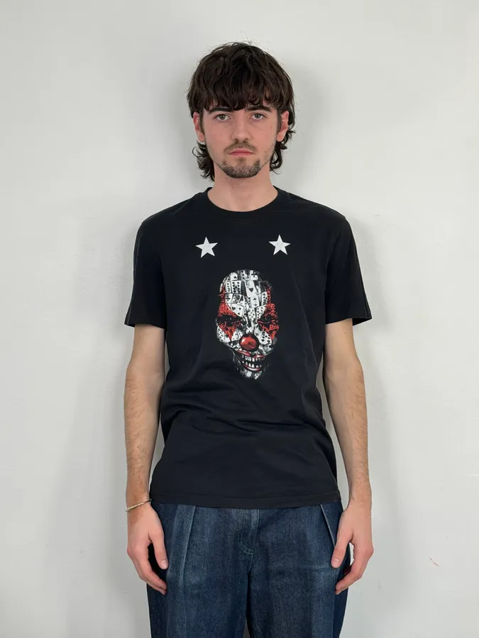 SS2011 Givenchy Black Clown T-Shirt by Riccardo Tisci - Image 2