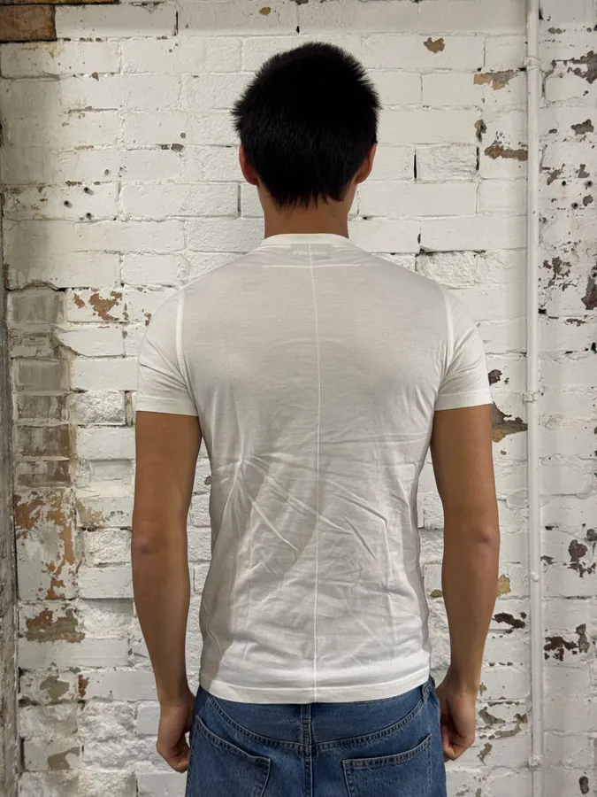 SS2011 Givenchy Embroided Mask White T-Shirt - Image 3