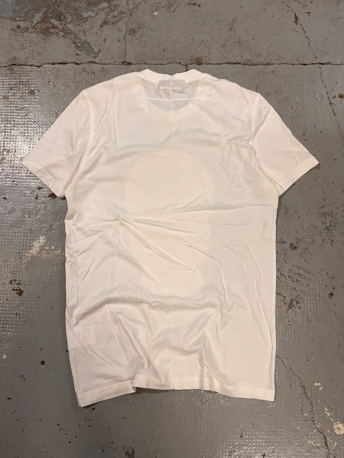 SS2011 Givenchy Embroided Mask White T-Shirt - Image 4