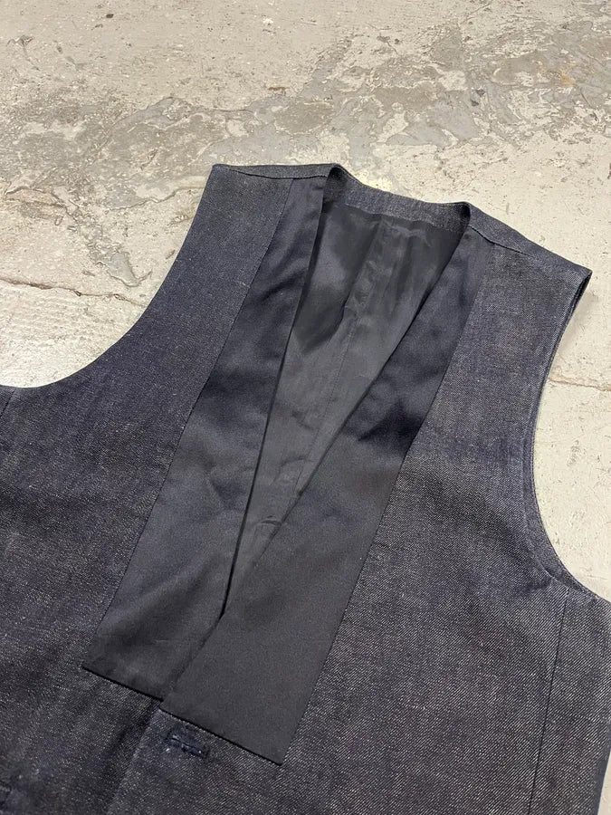 SS2011 Maison Margiela Grey Minimalist Pure Vest - Image 10