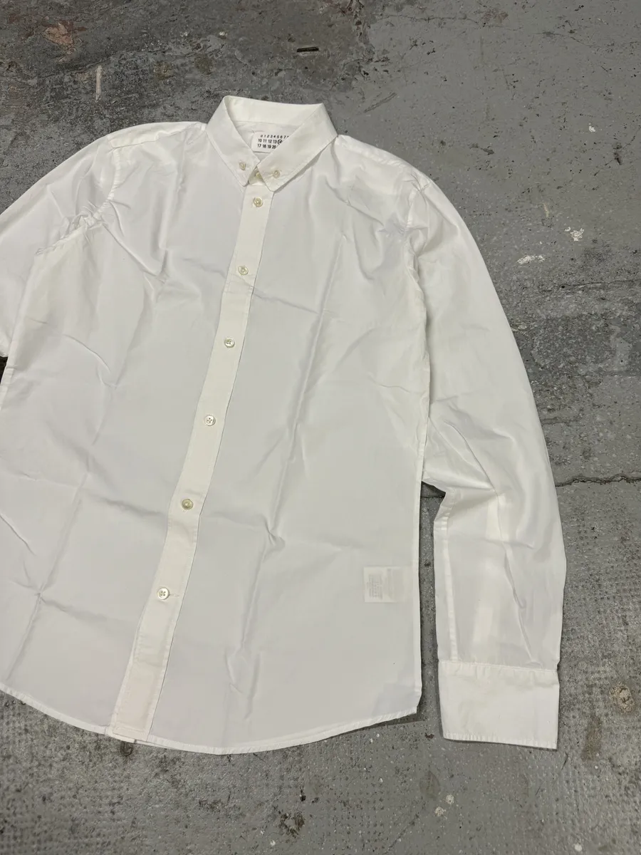 SS2011 Maison Margiela White Signature Shirt - Image 6