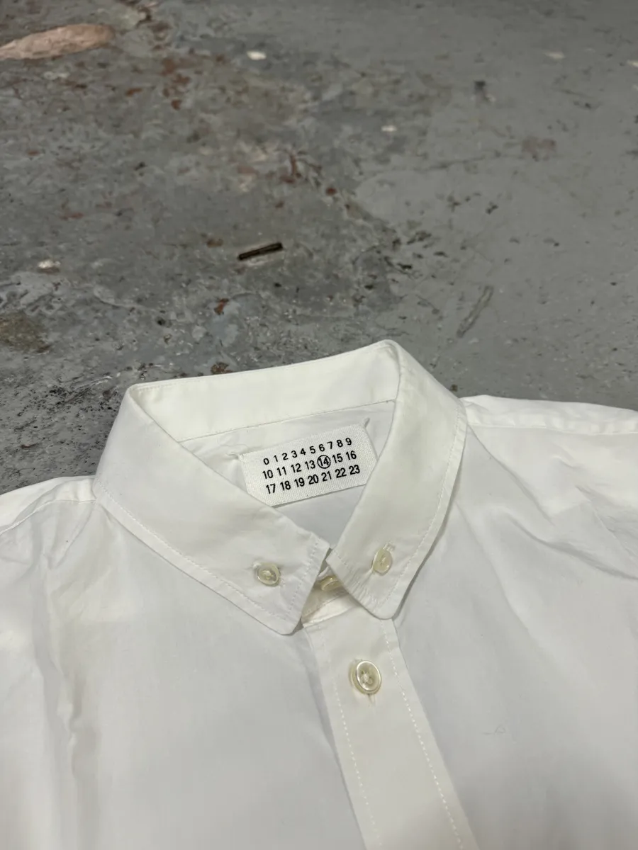 SS2011 Maison Margiela White Signature Shirt - Image 8